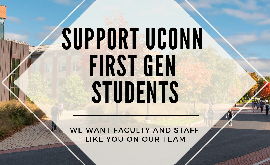 Support UConn First Gen